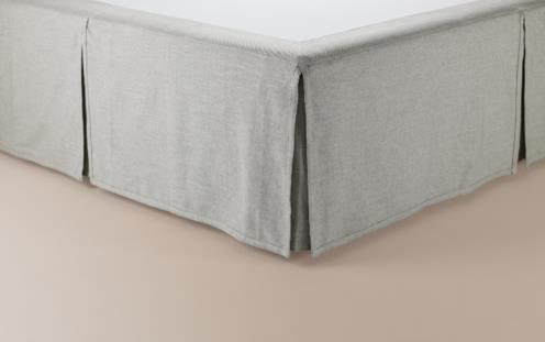 ملاءة Margo المتدلية ruskin 10 بلون البيج الداكن