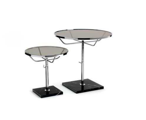 طاولة Pronto بإطار من الكروم باللون الأسود